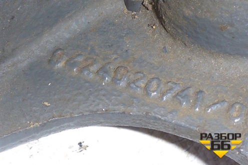 Кронштейн глушителя (основного к раме) (9424920741) для Mercedes Benz  TRUCK Axor 2 с 2004г