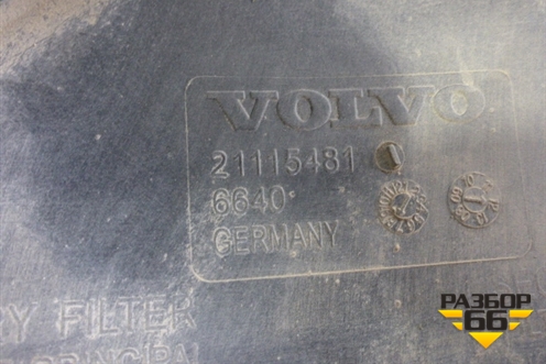 Корпус воздушного фильтра  (верхняя часть) (21115481) для Volvo TRUCK FH с 2008-2013г (ФШ)