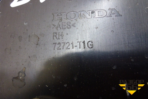 Накладка двери задней правой (на рамку задняя) (72721T1G) для Honda CR-V(RM) с 2012г
