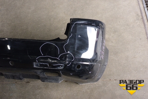 Бампер задний (под парктроник) для Land Rover Freelander 2 с 2007г