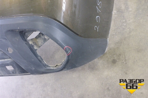 Бампер задний (после 2015г под парктроник и накладку) (6410C996ZZ) для Mitsubishi Outlander с 2012-2024г (Аутлендер)