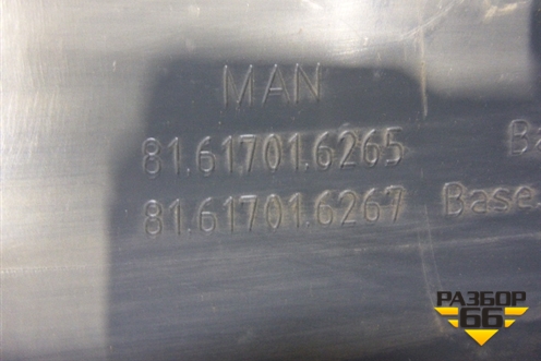 Накладка декоративная (на щиток приборов) (81617016265) для MAN  TGA 4-Series  с 2000-2008г
