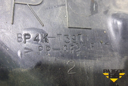 Стеклоподъёмник электрический задний левый (BP4K7397X) для Mazda Mazda 3 (BK) с 2003-2009г 