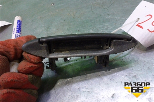 Ручка наружная двери передней правой (не крашеная) (7700433076) для Renault Logan с 2004-2015г
