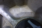 Кулак задний левый (3C0505435F) для Volkswagen Passat (B6) с 2005-2010г