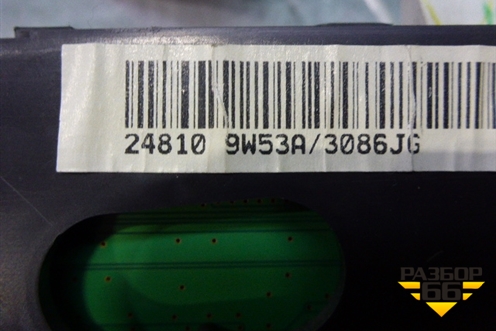 Щиток приборов АКПП (248109W53A) для Nissan Teana (J31) с 2003-2008г