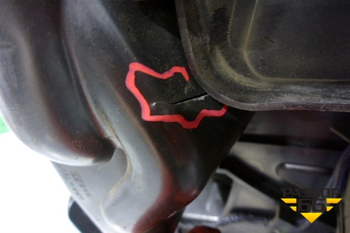 Корпус отопителя (под радиатор) (271109W11B) для Nissan Teana (J31) с 2003-2008г