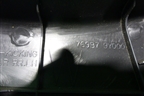 Накладка порога внутренняя заднего левого (769B79Y000) для Nissan Teana (J31) с 2003-2008г