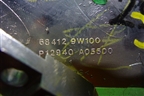 Накладка на торпедо (центральная левая) (684129W100) для Nissan Teana (J31) с 2003-2008г