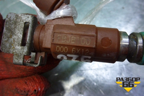 Форсунка инжекторная электрическая (2.3л VQ23) (FBJB100) для Nissan Teana (J31) с 2003-2008г