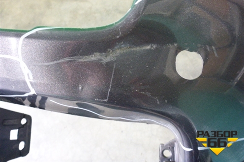 Бампер задний (до 2017г под парктроник) (5215960500) для Toyota Land Cruiser Prado(150) с 2009г (Ленд Крузер Прадо)