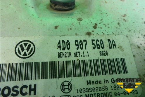 Блок управления двигателем (4.2л AXQ) (4D0907560DA) для Volkswagen Touareg c 2002-2010г