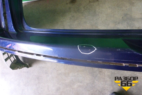 Бампер задний (без юбки под лебедку) (7L6807421) для Volkswagen Touareg c 2002-2010г