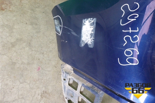 Бампер задний (без юбки под лебедку) (7L6807421) для Volkswagen Touareg c 2002-2010г