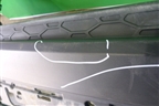 Бампер задний (под парктроник) (FK7217D781A) для Land Rover Discovery Sport с 2014г