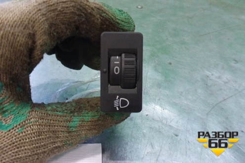 Переключатель корректора фар (9801662777) для Citroen C-Elysee с 2013г