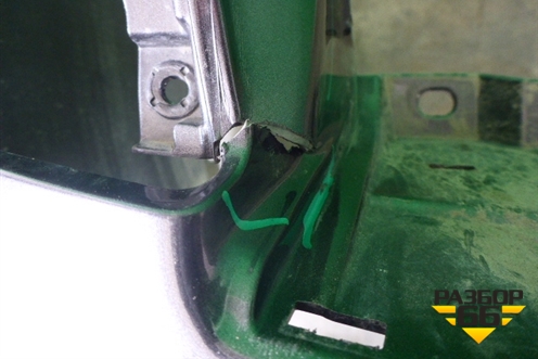 Бампер задний (после 2015г под парктроник) (5215960740) для Toyota Land Cruiser (200) с 2008г (Ленд Крузер)