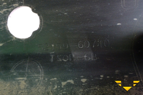 Бампер задний (после 2015г под парктроник) (5215960740) для Toyota Land Cruiser (200) с 2008г (Ленд Крузер)