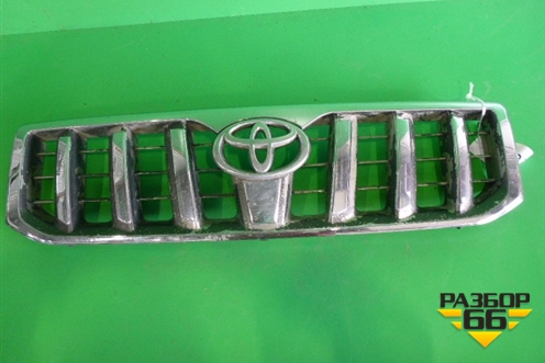 Решетка радиатора (светлый хром) (5311160570) для Toyota Land Cruiser Prado(120) с 2002-2009г