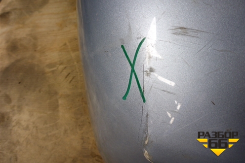 Бампер задний (под парктроник) (A1698850925) для Mercedes Benz A140/160 W169 с 2004-2012г