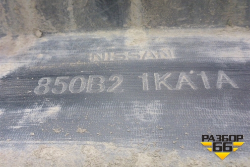 Юбка заднего бампера (до 2014г) (850B21KA1A) для Nissan Juke (F15) с 2011г