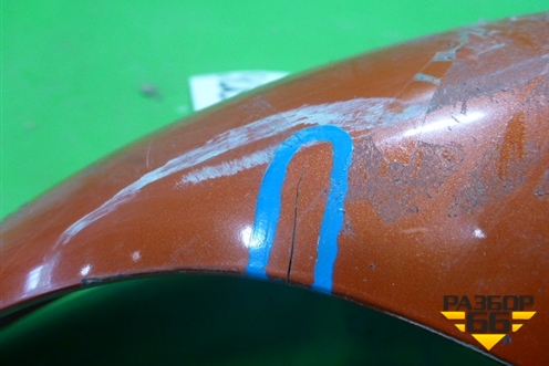 Накладка зеркала правого (8A6117K746B) для Ford Fiesta с 2008-2015г