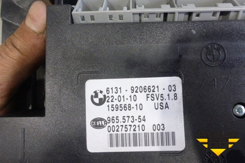 Плафон салонный передний (под люк серый) (61319206621) для BMW X6 E71 с 2008-2014г