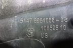 Обшивка багажника левая (на заднюю панель) (51476981056) для BMW X6 E71 с 2008-2014г