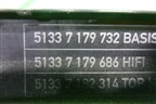 Накладка двери передней правой (на рамку) (51337179732) для BMW X6 E71 с 2008-2014г