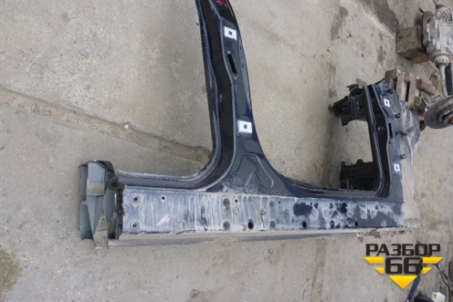 Порог со стойкой правый (с передней стойкой) для BMW X6 E71 с 2008-2014г