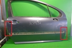 Дверь передняя правая (3х дверный кузов) (9004AR) для Peugeot 207 с 2006-2015г