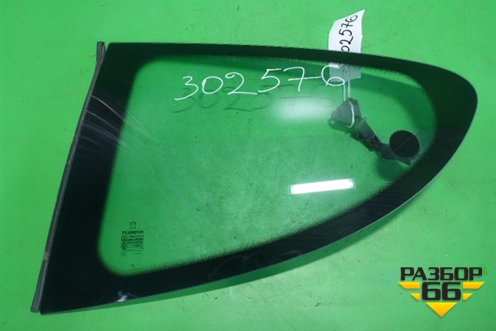 Стекло открывающееся форточка левое (2008г 3х дверный кузов) (8569HN) для Peugeot 207 с 2006-2015г