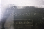 Юбка заднего бампера (под две трубы) (4G0807521A) для Audi A6 (C7) с 2011-2018г