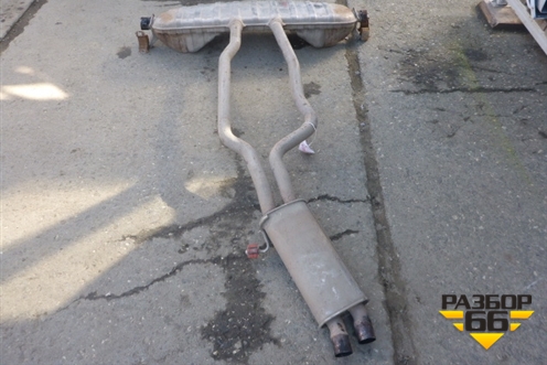 Глушитель (7L6253609C) для Volkswagen Touareg c 2002-2010г