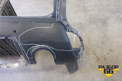 Бампер задний (под парктроник) (DK6217F954AC) для Land Rover Range Rover Sport с 2013-2022г