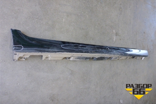 Накладка на порог наружная правая (51777184774) для BMW 5-серия F10/F11 с 2009-2016г