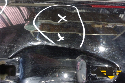 Дверь задняя правая для Peugeot 2008 с 2013-2019г