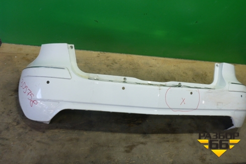 Бампер задний (после 2007г под парктроник) (A1698850838) для Mercedes Benz A140/160 W169 с 2004-2012г