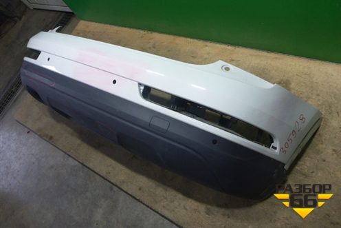 Бампер задний (после 2014г под парктроник) (8U0807385C) для Audi Q3 с 2011-2018г (Ку 3)