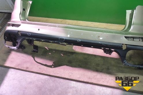 Бампер задний (после 2014г под парктроник) (7P5807421B) для Porsche Cayenne с 2010-2017г (Каен)