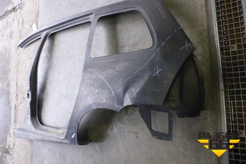 Боковина кузова левая (универсал новая) для Peugeot 307 с 2001-2007г