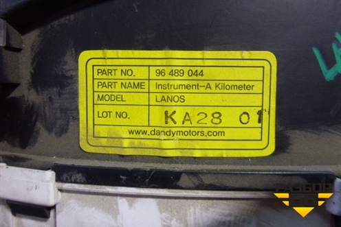 Щиток приборов МКПП (96489045) для Chevrolet Lanos с 2004г