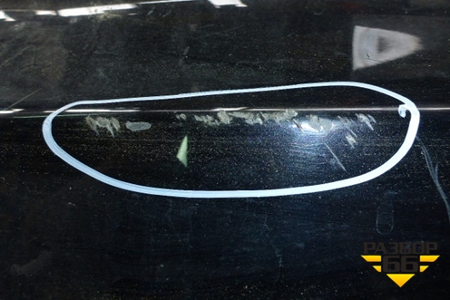 Бампер задний (под парктроник) для Audi A6 (C6) с 2004-2011г