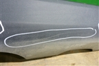 Накладка на порог наружная правая (31294849) для Volvo XC60 с 2008-2017г