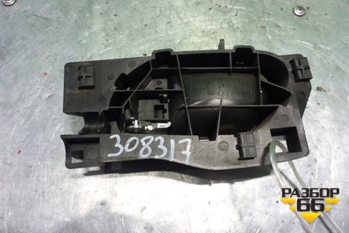 Ручка внутренняя двери передней правой (9657086177) для Citroen C4 с 2005-2011г
