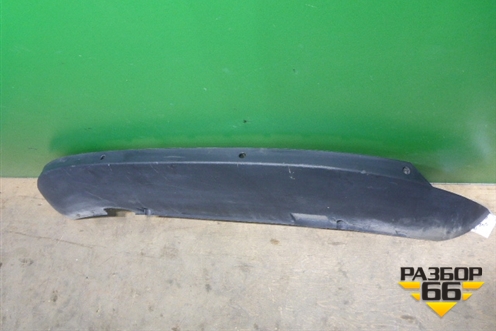 Юбка заднего бампера (под парктроник) (6J0807434) для Seat Ibiza с 2008-2017г