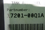 Бак топливный (новый) (1720100Q1A) для Nissan Terrano с 2014г