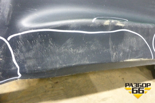 Юбка заднего бампера (до 2014г) (850B21KA1A) для Nissan Juke (F15) с 2010-2019г (Жук)