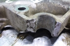 Крышка двигателя передняя (1.8л 1ZZ) (113210D020) для Toyota Avensis с 2003-2009г