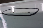 Бампер задний (под парктроник) (1P0807421D) для Seat Leon с 2005-2013г